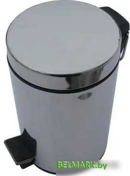 Мусорное ведро Solinne 11312 12 л (хром) - фото