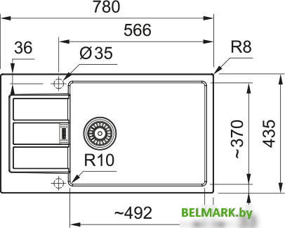 Кухонная мойка Franke Sirius 2.0 Slim S2D 611-78 XL 143.0671.691 (бежевый) - фото2