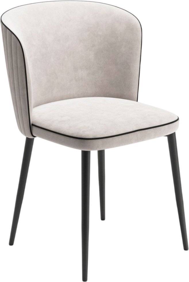 Стул Табурет Милано (бренди 02 кант/каркас черный) - фото