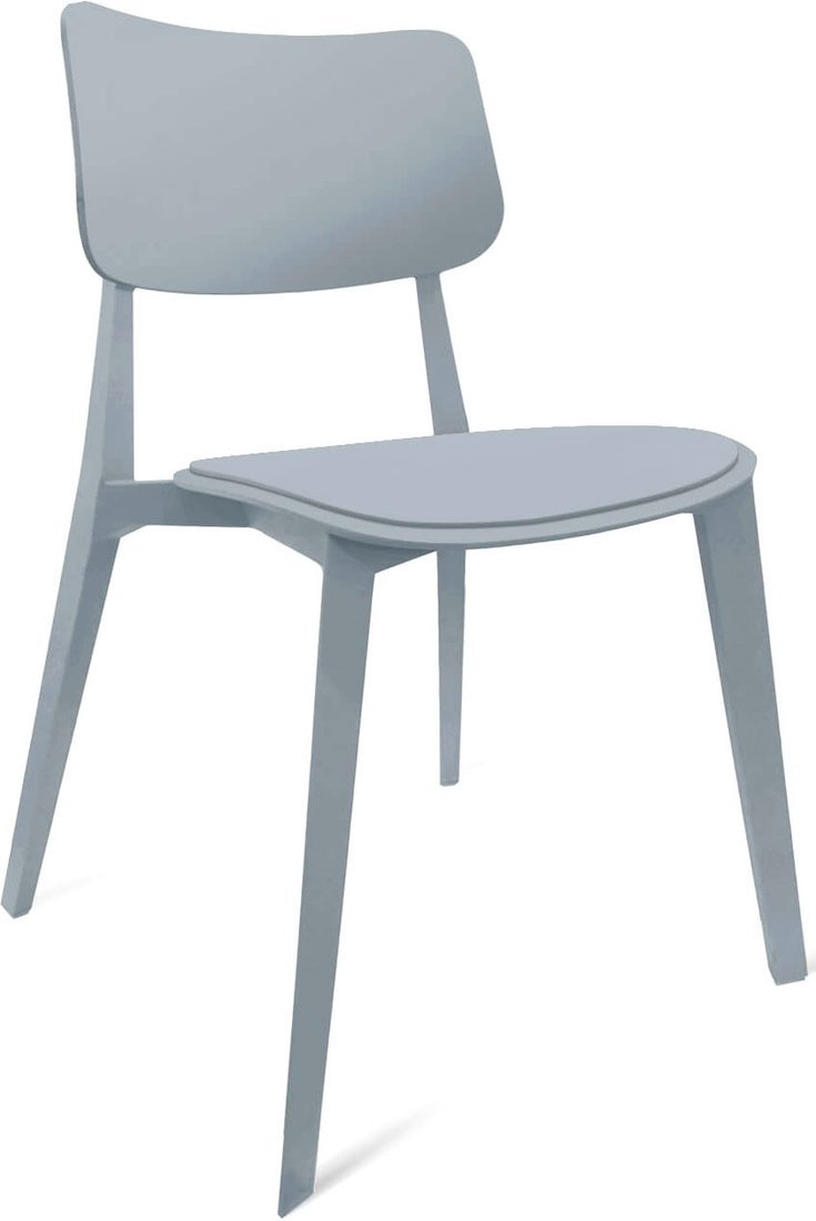 Стул Sheffilton SHT-S110-P (серый/серый) - фото