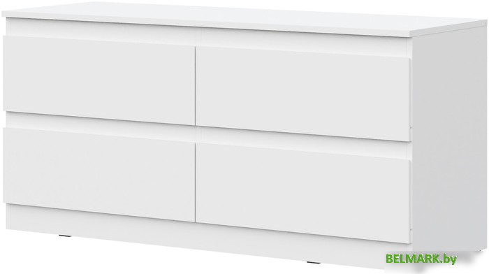 Комод НК-Мебель Stern ТВ-4Я 127 72677769 (белый) - фото