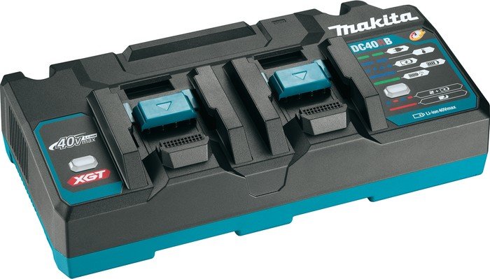 Зарядное устройство Makita XGT Dual Port DC40RB (40В) - фото