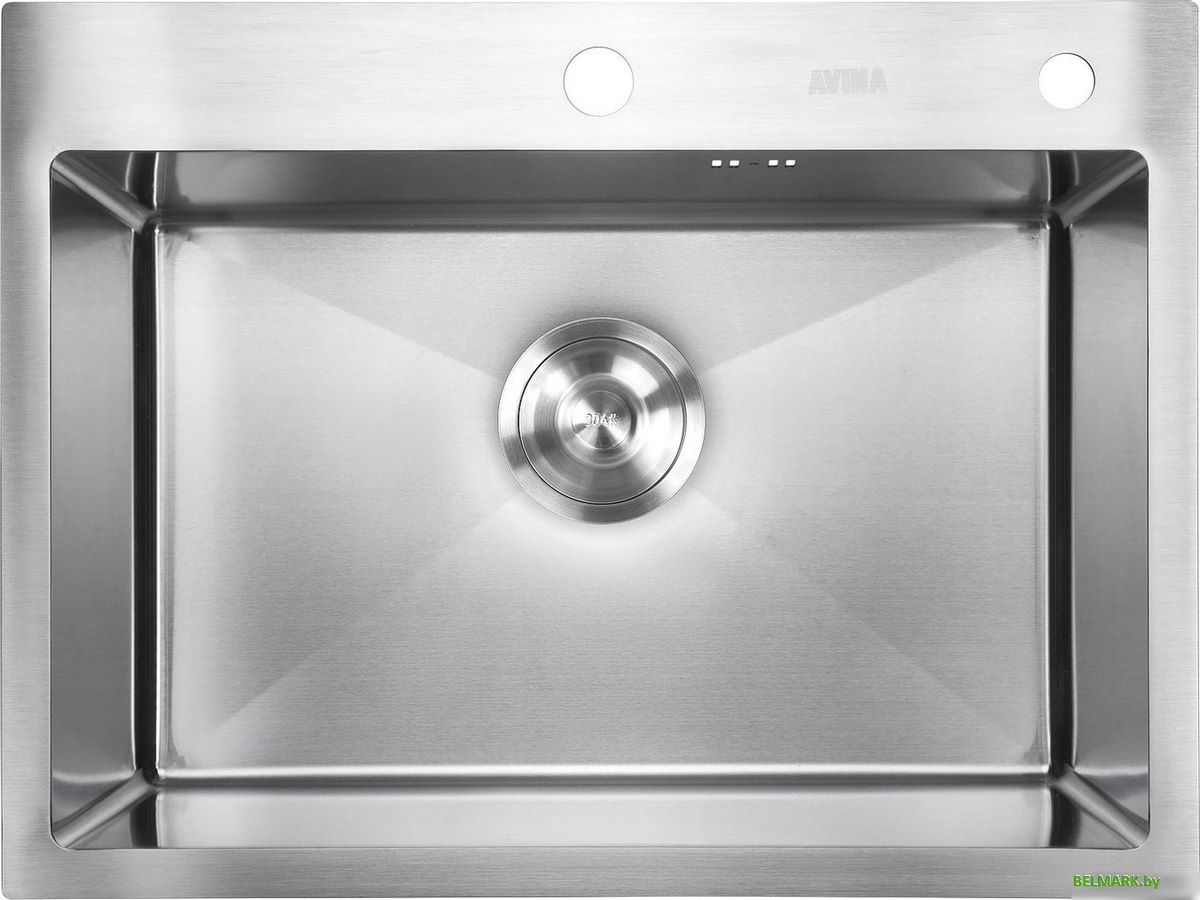 Кухонная мойка Avina HM6048 (нержавеющая сталь) - фото