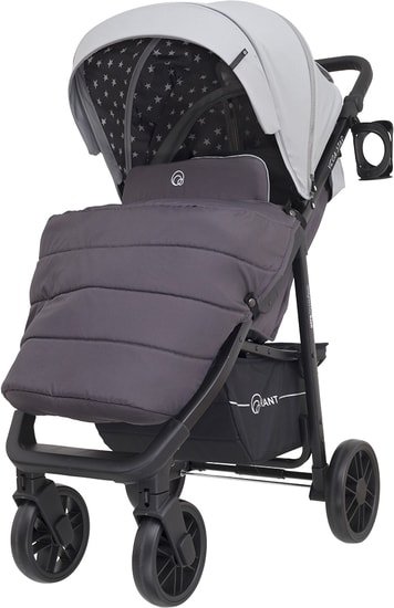 Коляска прогулочная «книга» Rant Vega Star (soft grey) - фото2