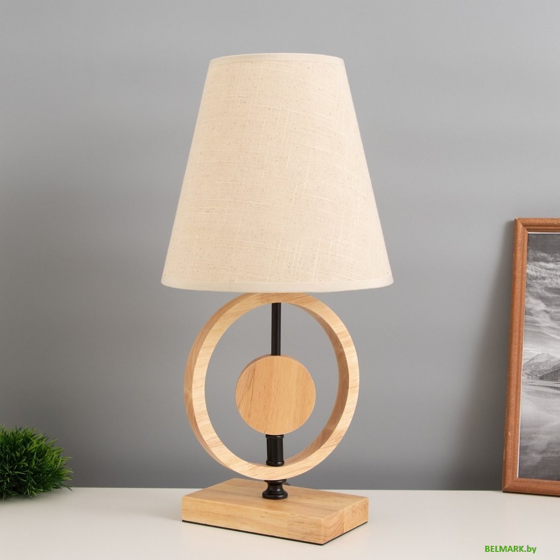 Торшер Risalux Конье 10613745 (светлое дерево) - фото