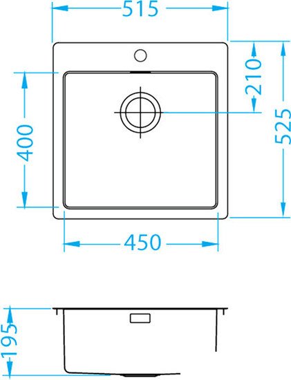 Кухонная мойка Alveus Pure 30 - фото2