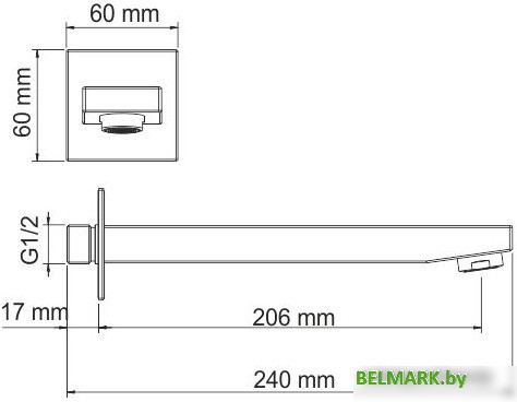 Излив Wasserkraft A091 - фото2