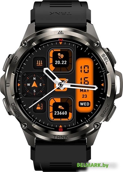 Умные часы Kospet Tank T3 Ultra (черный) - фото