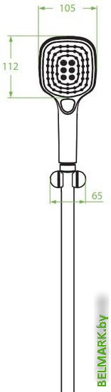 Душевой гарнитур Laveo Zorita NLZ 70AD - фото2