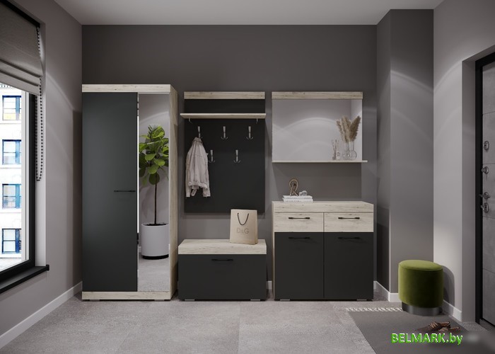 Зеркало Памир Соната ЗС-900 (крафт белый) - фото2