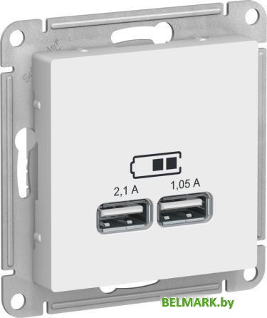 Розетка USB Schneider Electric AtlasDesign ATN001333 - фото