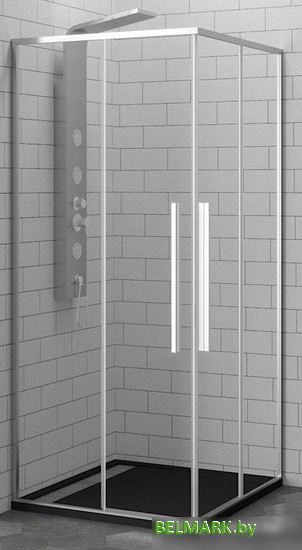 Душевой уголок RGW SV-31 80x80 (хром/прозрачное стекло) - фото