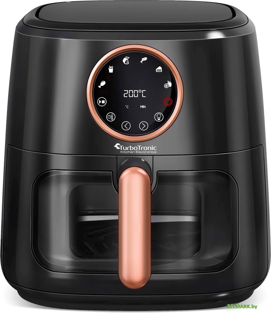 Аэрофритюрница TurboTronic TT-AF200 (черный) - фото