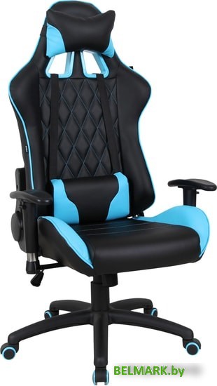 Кресло Brabix GT Master GM-110 (черный/голубой) - фото