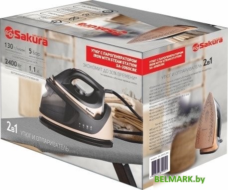 Утюг Sakura SA-3065CBK - фото2