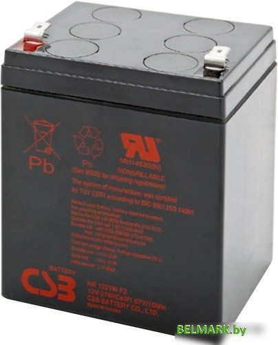 Аккумулятор для ИБП CSB HR1221W F2 (12В/5 А·ч) - фото