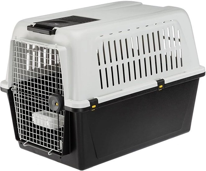 Переноска Ferplast Atlas Classic 60 73060021 (серый/черный) - фото