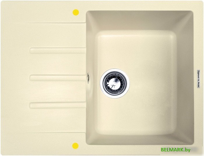 Кухонная мойка Zigmund & Shtain Rechteck 645 (молодое шампанское) - фото