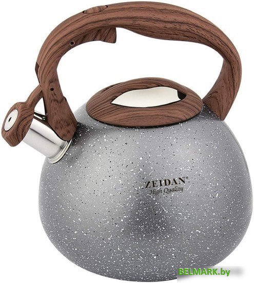 Чайник со свистком ZEIDAN Z-4229 (серый) - фото