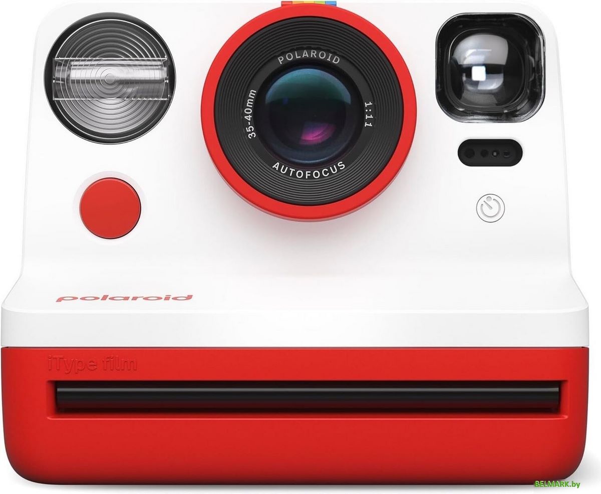 Фотоаппарат Polaroid Now Instant Camera Generation 2 (красный/белый) - фото