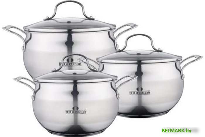 Набор кастрюль Bella Cucina BC-2133 - фото