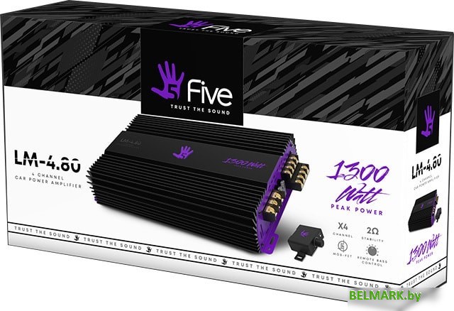Автомобильный усилитель Five LM-4.80 - фото2