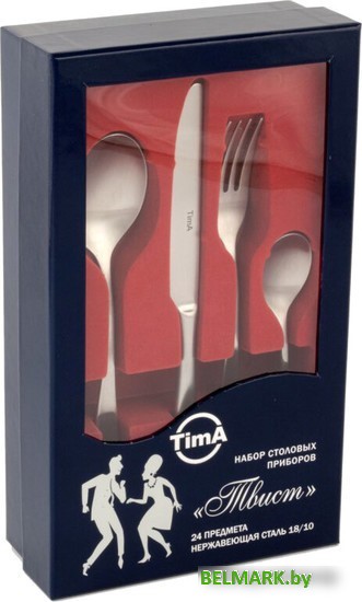 Набор столовых приборов TimA Твист 09015/SS - фото2