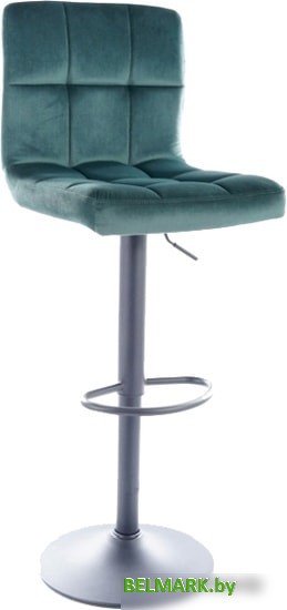 Стул Signal C105 Velvet (bluvel 78 зеленый/черный) - фото
