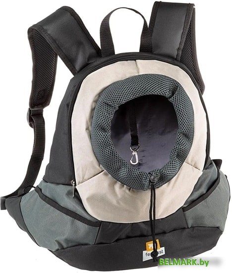 Рюкзак-переноска Ferplast Kangoo S (серый) - фото