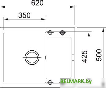 Кухонная мойка Franke Maris MRG 611-62 114.0676.031 (матовый черный) - фото2