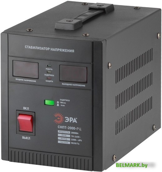 Стабилизатор напряжения ЭРА СНПТ-2000-РЦ Б0035296 - фото