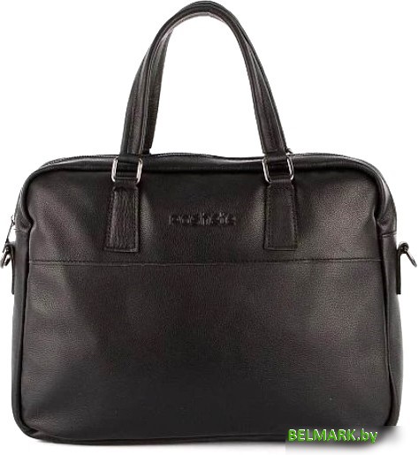 Мужская сумка Poshete 253-7090-43-BLK (черный) - фото