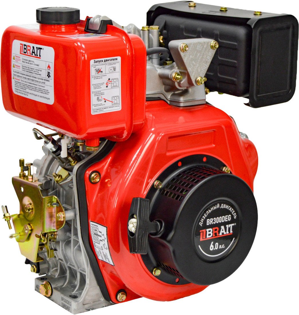 Дизельный двигатель Brait BR300DEG - фото