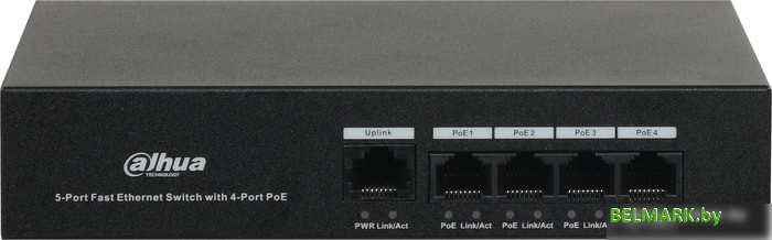 Коммутатор Dahua DH-PFS3005-4ET-36 - фото