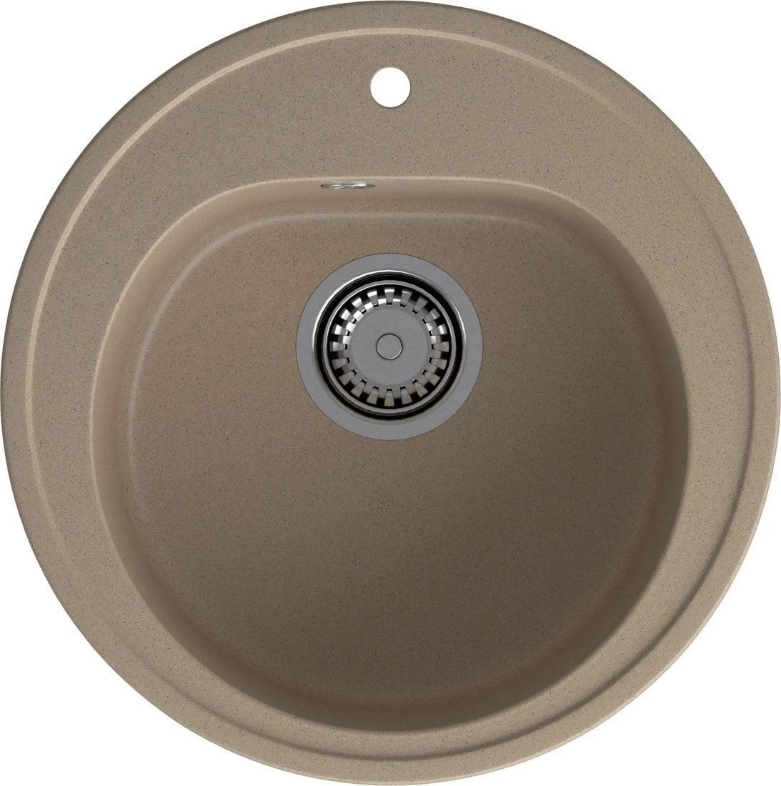 Кухонная мойка GranFest Rondo 510 (песочный) - фото