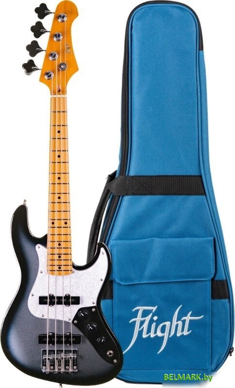 Бас-гитара Flight Mini JB Moonburst Bass - фото