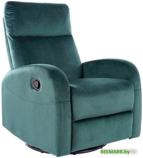 Реклайнер Signal Olimp Velvet Bluvel 78 (зеленый) - фото