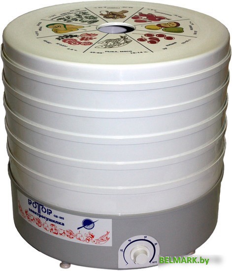 Сушилка для овощей и фруктов Ротор СШ-002-06 - фото