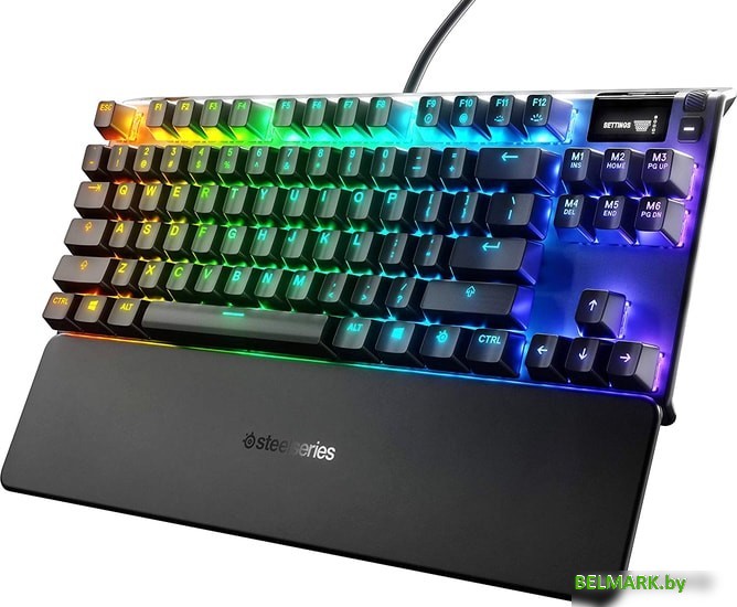 Клавиатура SteelSeries Apex 7 TKL Linear Red (нет кириллицы) - фото