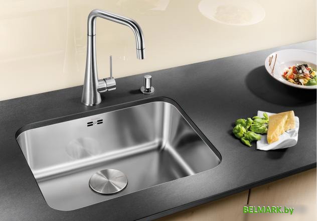 Кухонная мойка Blanco Supra 500-U (без клапана-автомата) [518205] - фото2