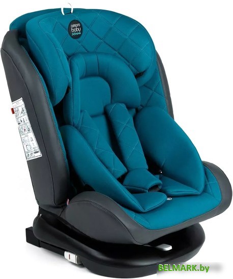 Детское автокресло Amarobaby Brilliant Isofix AMARO-2003-BrBi (бирюзовый) - фото
