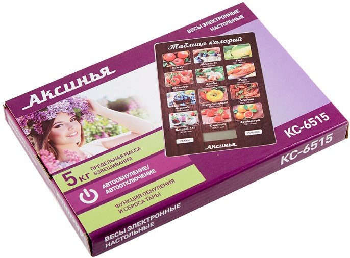 Кухонные весы Аксинья КС-6515 - фото2