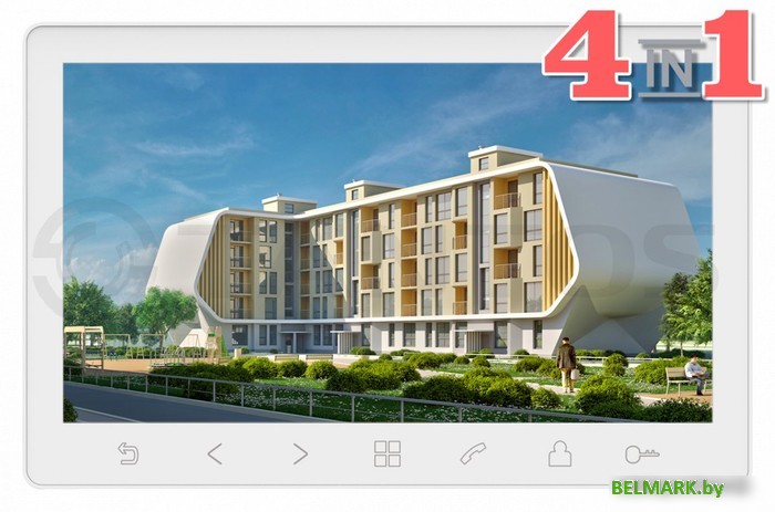 Монитор Tantos Prime HD SE (белый) - фото