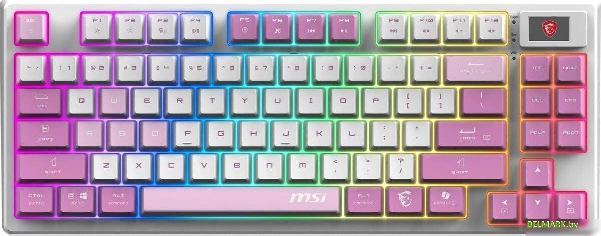 MSI Forge GK600 TKL Wireless Violet - фото2