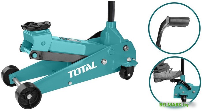 Подкатной домкрат Total THT10833 3т - фото