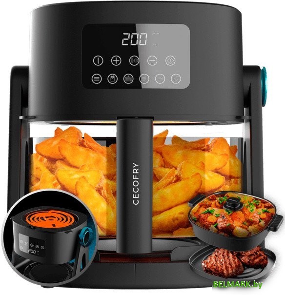 Аэрофритюрница Cecotec Cecofry Flip&Grill 4500 04952 - фото