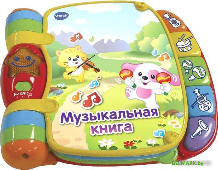 Интерактивная игрушка VTech Музыкальная книга 80-166726 - фото