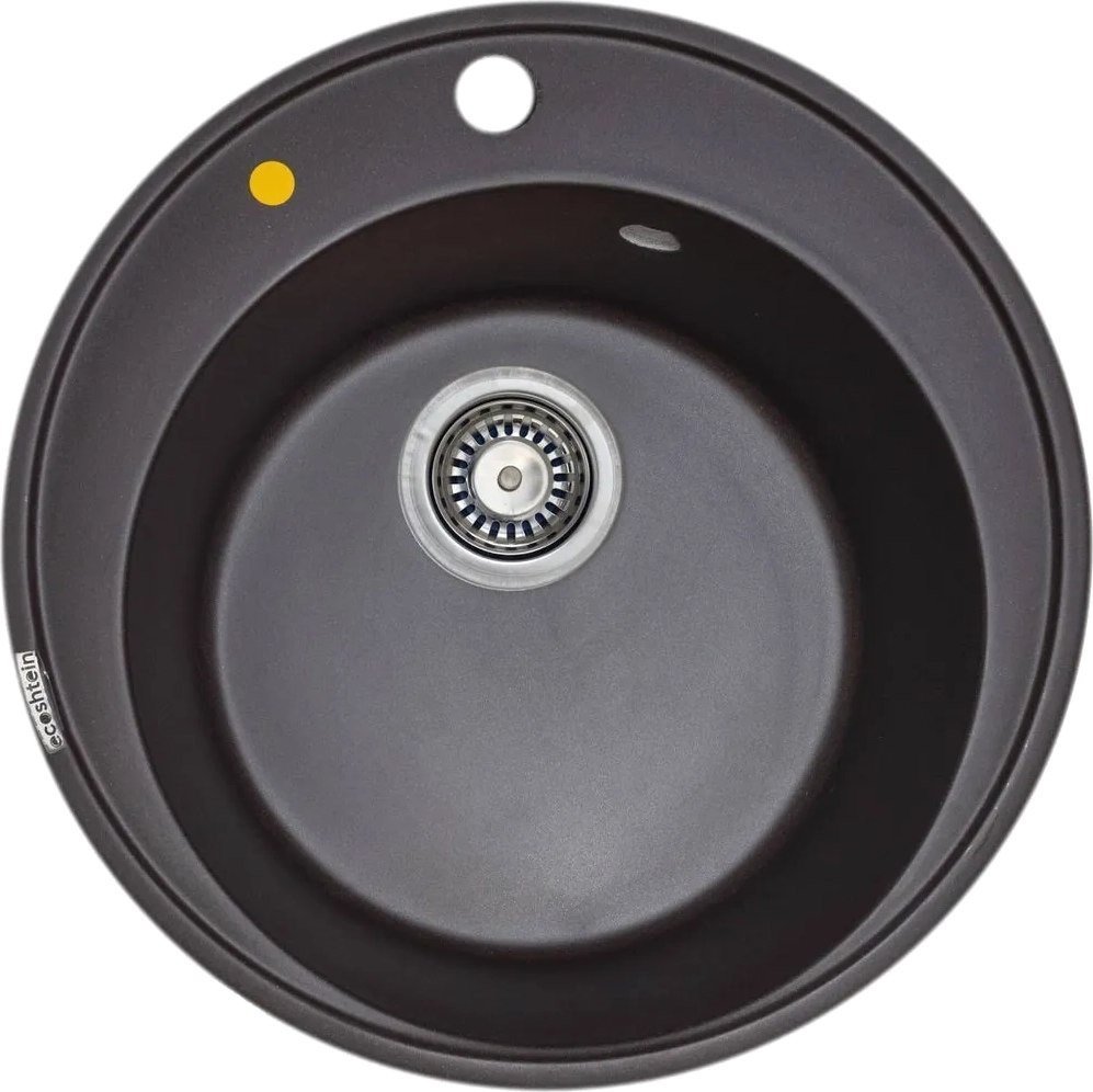 Кухонная мойка Ecoshtein Kreis 500 (мокко) - фото