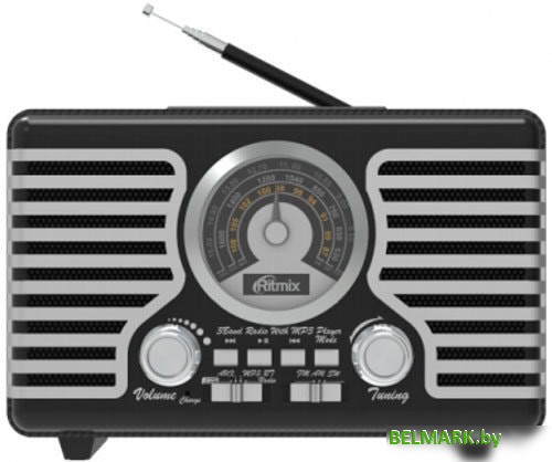 Радиоприемник Ritmix RPR-095 (серебристый) - фото2