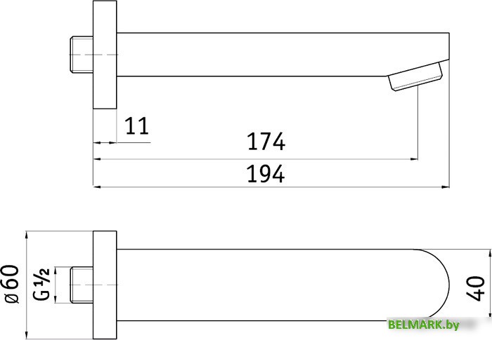 Излив Deante Cascada NAC 081K - фото2